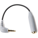 BOYA BY-CIP2 3.5mm Microphone Cable 3.5mm TRS to TRRS Adapter for Smartphones