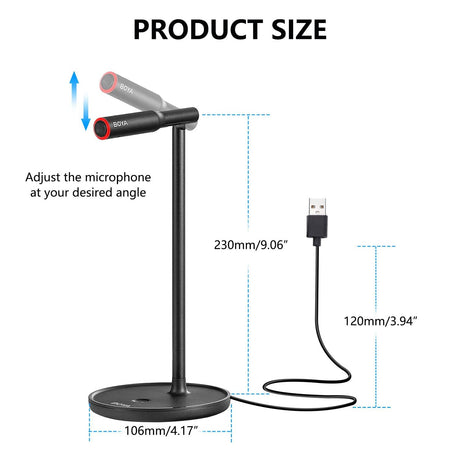 BOYA BY-CM1 Desktop USB Plug&Play Microphone For Windows/Mac