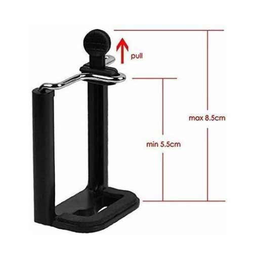 Zenko Camera Stand Clip Bracket Holder Tripod Monopod Mount Adapter for Mobile Phone Tripod Clamp