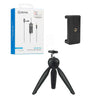 BOYA BY-M1 Pro with Mini Tripod and Mount 2 Omnidirectional Lavalier Condenser Microphone