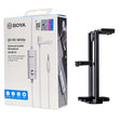 BOYA BY-M1 white with Mount4 Omnidirectional Lavalier Condenser Microphone