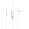 BOYA BY-M1 white with photron mount ph100 Omnidirectional Lavalier Condenser Microphone