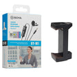 BOYA BY-M1 with photron mount ph100 Omnidirectional Lavalier Condenser Microphone