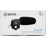 BOYA BY-M17R On-camera condenser shotgun microphone