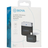 BOYA BY-M1LV-U Type-C 2.4Ghz Wireless Microphone (1Transmitter+1Receiver)