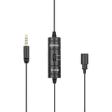 BOYA BY-M1S Professional Universal Plug and Play Lavalier for Cameras and Mobile Microphone