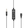 BOYA BY M1S with Fur Lav Omnidirectional Lavalier Microphone