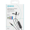 BOYA BY M1S with mount1 Omnidirectional Lavalier Microphone