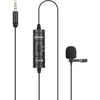 BOYA BY M1S with mount1 Omnidirectional Lavalier Microphone