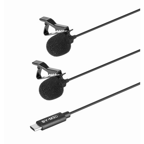 BOYA BY-M3D Digital Dual Lavalier Microphones