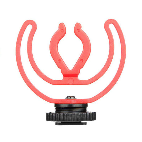 BOYA BY MM1+ Shock Mount Brackets for Mini Cardioid Shotgun Microphone