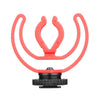 BOYA BY MM1+ Shock Mount Brackets for Mini Cardioid Shotgun Microphone