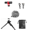 BOYA BY-MM1+ with Mini Tripod Super-Cardioid Shotgun Microphone Microphone