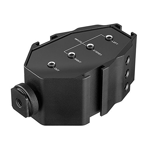 BOYA BY-MP4 2-channel Mono Stereo Mode Audio Adapter for Canon Nikon Sony Panasonic Digital SLR DSLR Camera Camcorder Smartphone