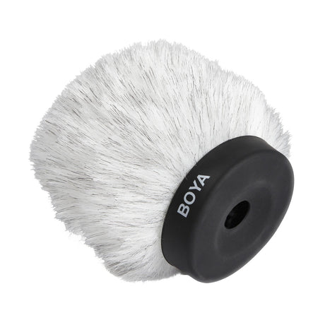 BOYA BY-P100 Furry Outdoor Interview Microphone Windshield Muff for Shotgun Capacitor Microphones