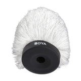 BOYA BY-P120 Furry Outdoor Interview Windshield Muff for Shotgun Capacitor Microphones (Inside Depth 4.8'')