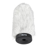 BOYA BY-P160 Furry Outdoor Interview Windshield Muff for Shotgun Capacitor Microphones (Inside Depth 6.4)