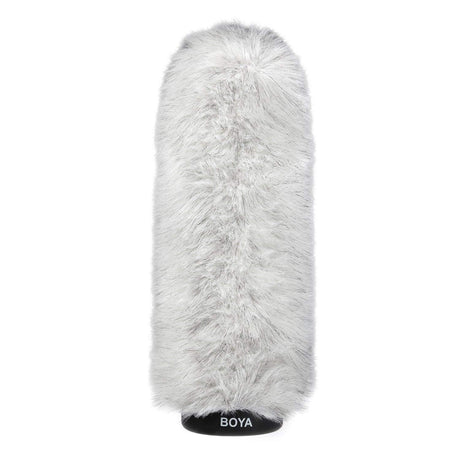 BOYA BY-P240 Furry Outdoor Interview Windshield Muff for Shotgun Capacitor Microphones (Inside Depth 9.6)