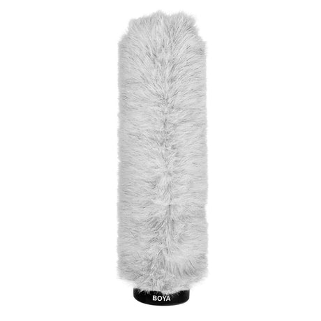 BOYA BY-P320 Furry Outdoor Interview Windshield Muff for Shotgun Capacitor Microphones (Inside Depth 12.8)