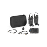 BOYA BY-WM4 PRO K2 Dual-Channel Digital Wireless Microphone System for DSLRs and Smartphones, Includes 2x Transmitter, 1x Receiver & Lavalier Mic