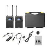 BOYA BY-WM8 Pro-K1 UHF Wireless Microphone System 48 Channels Mono/Stereo Mode LCD Display 100M Effective Range
