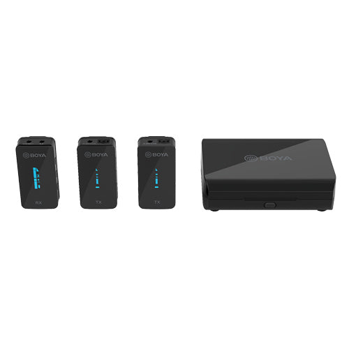 BOYA BY XM6 K2 2.4GHz Ultra compact Wireless Microphone System Kit