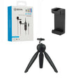 BOYA By-M1DM with Mini Tripod and Mount 3 Dual omni-directional Lavalier Microphone