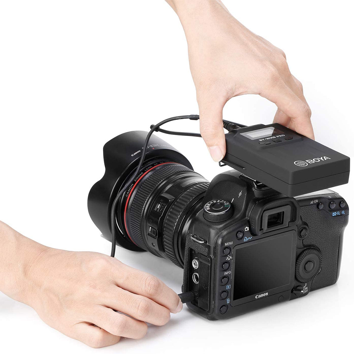BOYA RX8 Pro UHF Dual-Channel Wireless Bodypack Receiver for TX8 Pro, BY-WHM8 Pro and BY-WXLR8 Pro Transmitter