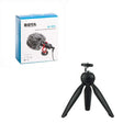 BOYA by-MM1 with Mini Tripod Universal Cardiod Shotgun Microphone