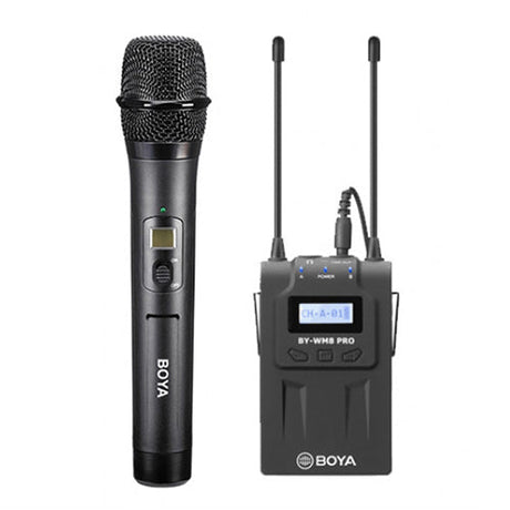 BOYA BY-WM8 PRO-K3 Camera-Mount Wireless Handheld Microphone System (568 to 599 MHz)