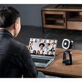 BOYA BY-CM6A All in one USB Microphone with inbuilt LED and Web Camera