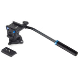 Benro A38FDS2 Monopod with 3-Leg Locking Base and S2 Head, 4 Leg Sections, Flip Lock Leg Release (Black)