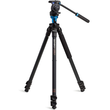 Benro A1573FDS2 Single Leg Series 1 Alum Video Kit 3 Section S2 head