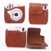 CAIUL PU Leather Fujifilm Fuji Mini 25 Film? Fuji Instax Mini 25 CaseBrown