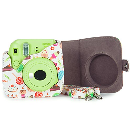 Caiul Pu Leather Fujifilm Instax Square (Dessert Series)' Camera Bag