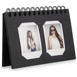 [Fujifilm Instax Mini Photo Album] CAIUL Book Album for Instax Mini 8 8+ 9 70 7s 25 26 50s 90 Film, Instax Square SQ10 Film (40 Photos) Black