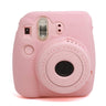 CAIUL Fashion Camera Case For Fujinfilm Instax Mini 8, Silica Gel Material Pink