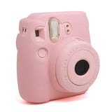 CAIUL Fashion Camera Case For Fujinfilm Instax Mini 8, Silica Gel Material Pink
