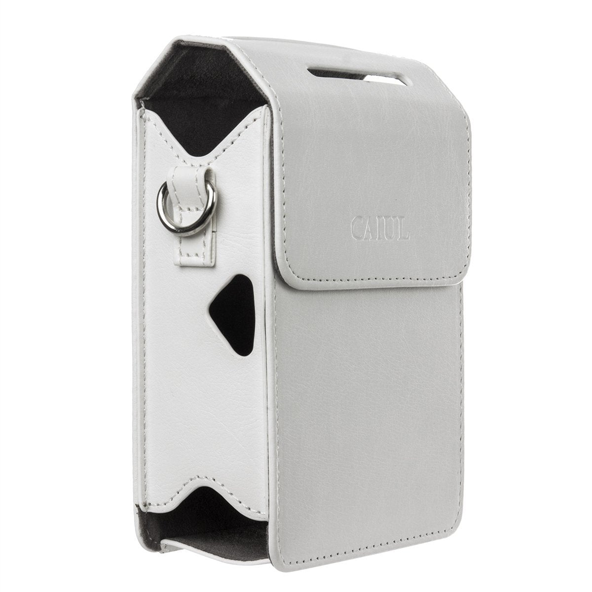 CAIUL PU Leather Case for Fujifilm INSTAX SHARE SP2 Smart Phone Printer White