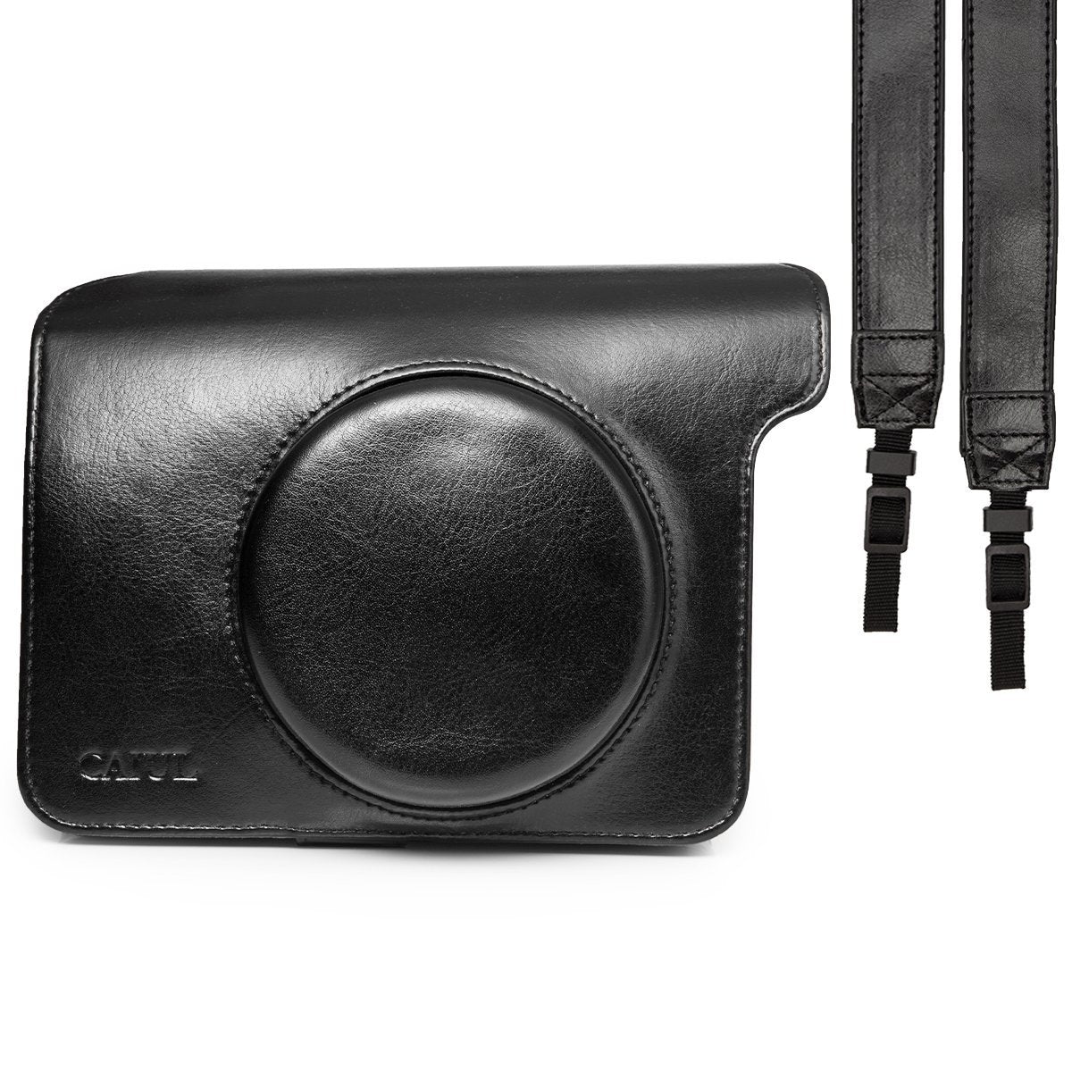 CAIUL Vintage Camera Case Bag For Fujifilm INSTAX Wide 300 Instant Camera,PU Leather