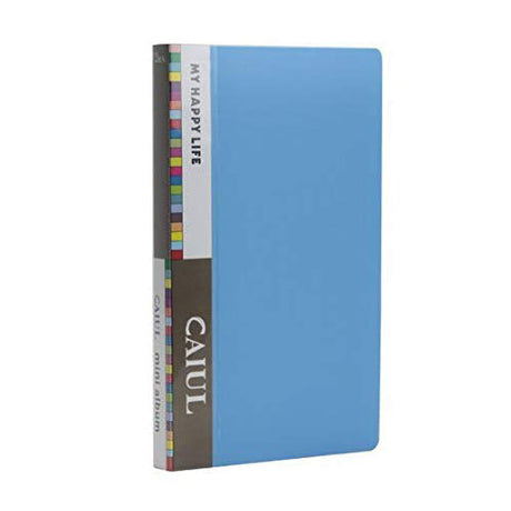CAIUL 72 Pockets Album for Instax Mini 7s 8 8+ 9 25 26 50s 70 90 Film, Polaroid PIC300 Z2300 Film Blue