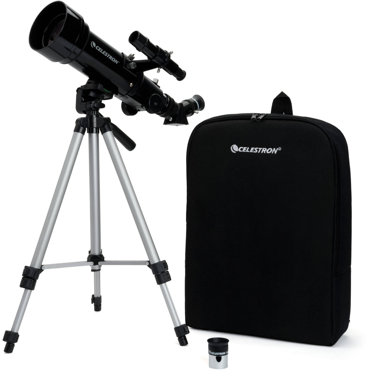 Celestron Travel Scope 70mm f/5.7 AZ Refractor Telescope