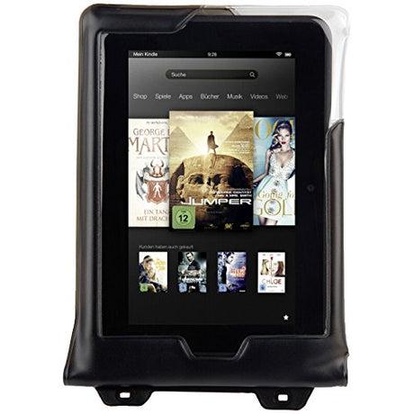 DiCAPac Waterproof Case with Neck Strap Tablet for 8Inch Samsung Galaxy Tab (WPT7) Black