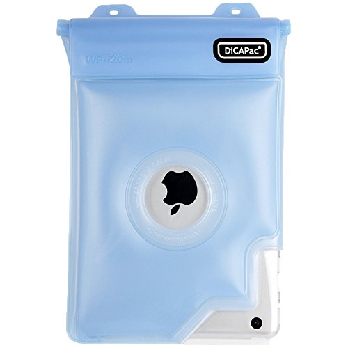 Dicapac WPi20m Waterproof Case with Neck Strap for Apple iPad Mini (Blue)