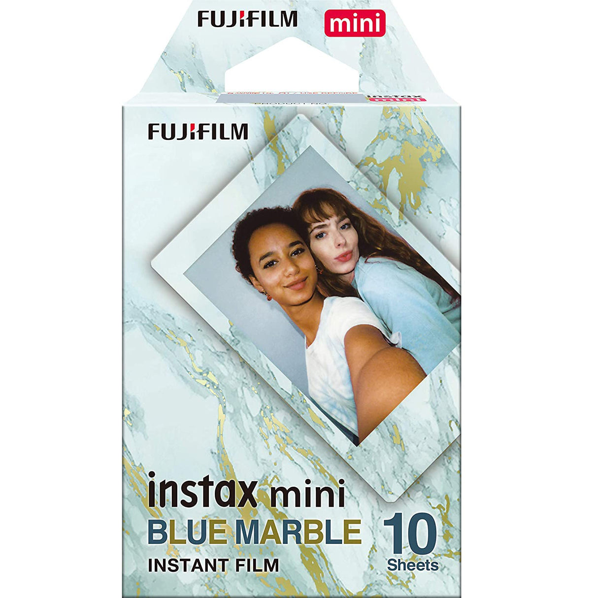 FUJIFILM Instax Mini 10x1 Instant Film Blue Marble