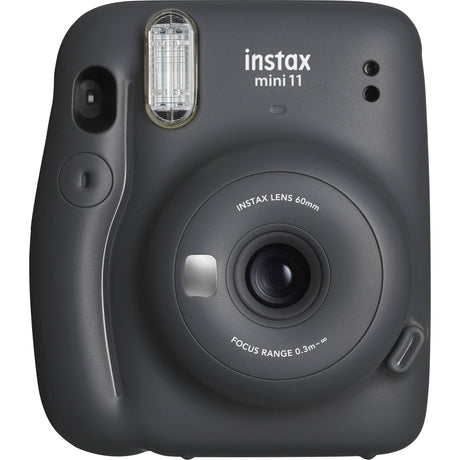 FUJIFILM INSTAX Mini 11 Instant Film Camera with 10X1 Pack of Instant Film With Red  Pouch Kit (10 Exposures)