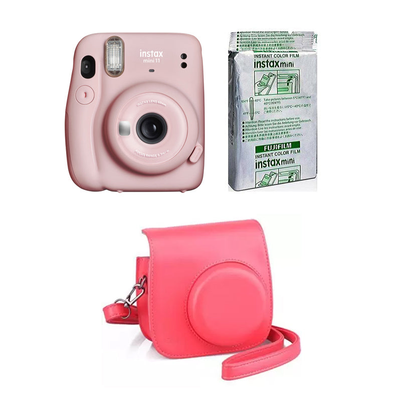 FUJIFILM INSTAX MINI 11 Instant Film Camera (Blush Pink)