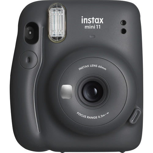 FUJIFILM INSTAX Mini 11 Instant Film Camera (Charcoal Gray)