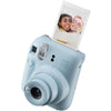 FUJIFILM INSTAX Mini 12 Instant Film Camera with Black shell bag and 20 Shots Instant film (Pastel Blue)