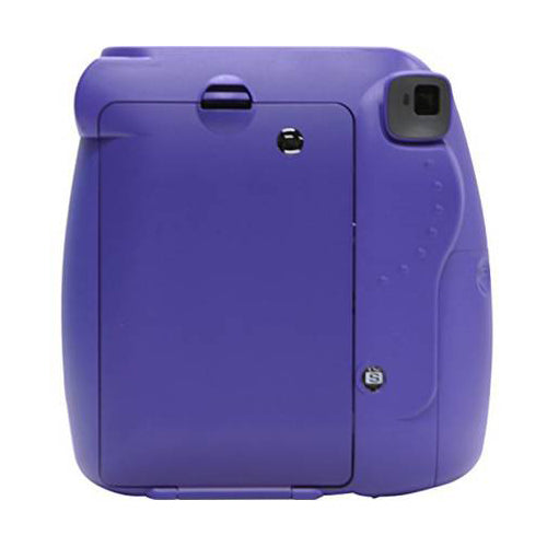 FUJIFILM INSTAX Mini 8 Grape Instant Film Camera with 10X1 Pack of Instant Film With Pouch Kit (Purple, 10 Exposures)